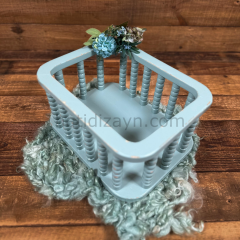 Lathe Basket Green